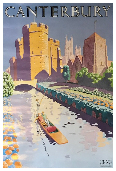 Canterbury poster with edge